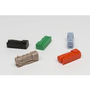 Plastové žetony vlaků - různé barvy